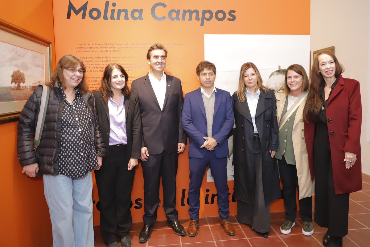 Con el gobernador <a href="/kicillofok/">Axel Kicillof</a> también inauguramos la puesta en valor del Museo del Transporte y visitamos la muestra de Molina Campos. Gracias a los intendentes <a href="/LeoBoto/">Leo Boto</a> y <a href="/marielfmoreno1/">Mariel Fernández</a> por acompañarnos.