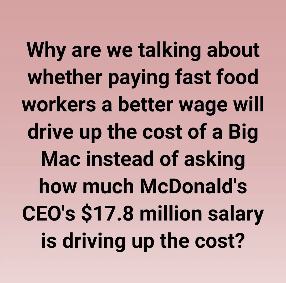 #MinimumWage #McDonalds #McDonaldsAllAmerican #FastFood