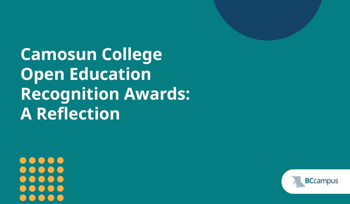 March 4-8, 2024, marked Open Education Week, and we proudly supported 10 B.C. & Yukon institutions' #OEWeek events. @DE_Camosun celebrated the occasion with the Camosun College Open Education Recognition Awards. Dive into Emily Schudel's recap: ow.ly/GcxB50R1sCj