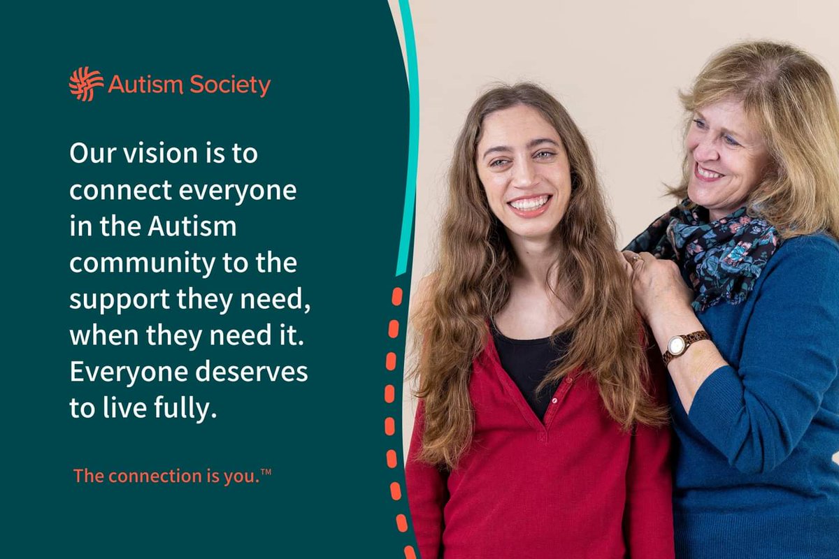 Our vision is to connect everyone in the Autism community to the support they need, when they need it. Everyone deserves to live fully. 
Learn more here: bit.ly/3lGwRNH