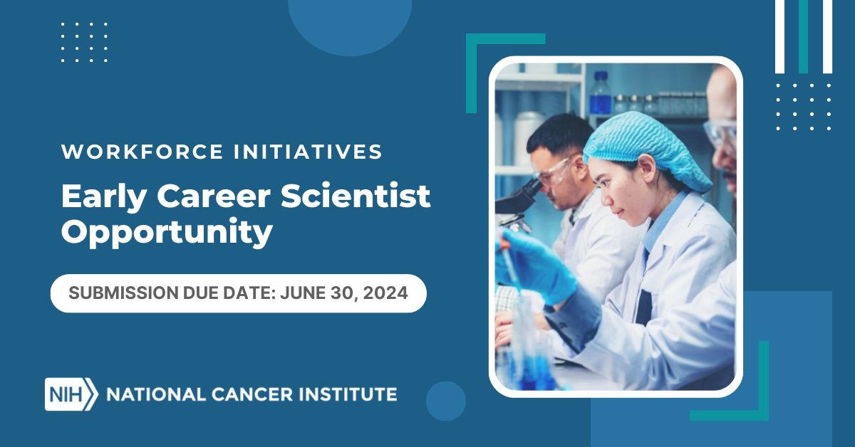 Do you know an early career scientist conducting research within the mission of the Division of Cancer Prevention? @theNCI is issuing a call for nominations to highlight these cancer researchers Nominations are due by June 30! Submit your nomination now: buff.ly/3C32Ahi