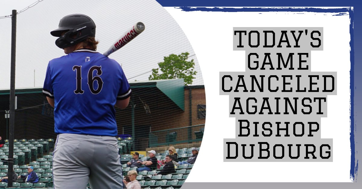 DuchesneBasebal's tweet photo. Games Canceled..
#DHSBaseball #doyourPART https://t.co/N8szST7T0e