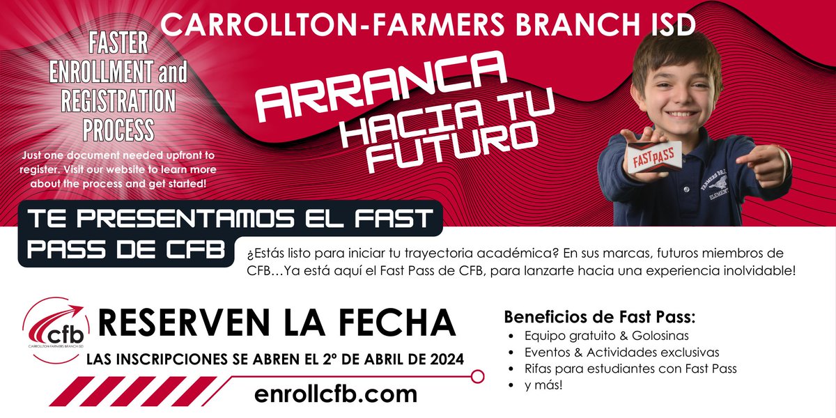 Blanton Elementary (@blantonbulldogs) on Twitter photo It’s time to enroll for the 24-25 school year <a href="/BlantonBulldogs/">Blanton Elementary</a>! <a href="/CFBISD/">Carrollton-Farmers Branch ISD</a> has made it easy at enrollcfb.com! Sign up today and get rewarded with a #FastPass! <a href="/triciabadillo/">Dr. Tricia Badillo</a> <a href="/susanmachayo/">Susan Machayo</a> It’s time to enroll for the 24-25 school year <a href="/BlantonBulldogs/">Blanton Elementary</a>! <a href="/CFBISD/">Carrollton-Farmers Branch ISD</a> has made it easy at enrollcfb.com! Sign up today and get rewarded with a #FastPass! <a href="/triciabadillo/">Dr. Tricia Badillo</a> <a href="/susanmachayo/">Susan Machayo</a>