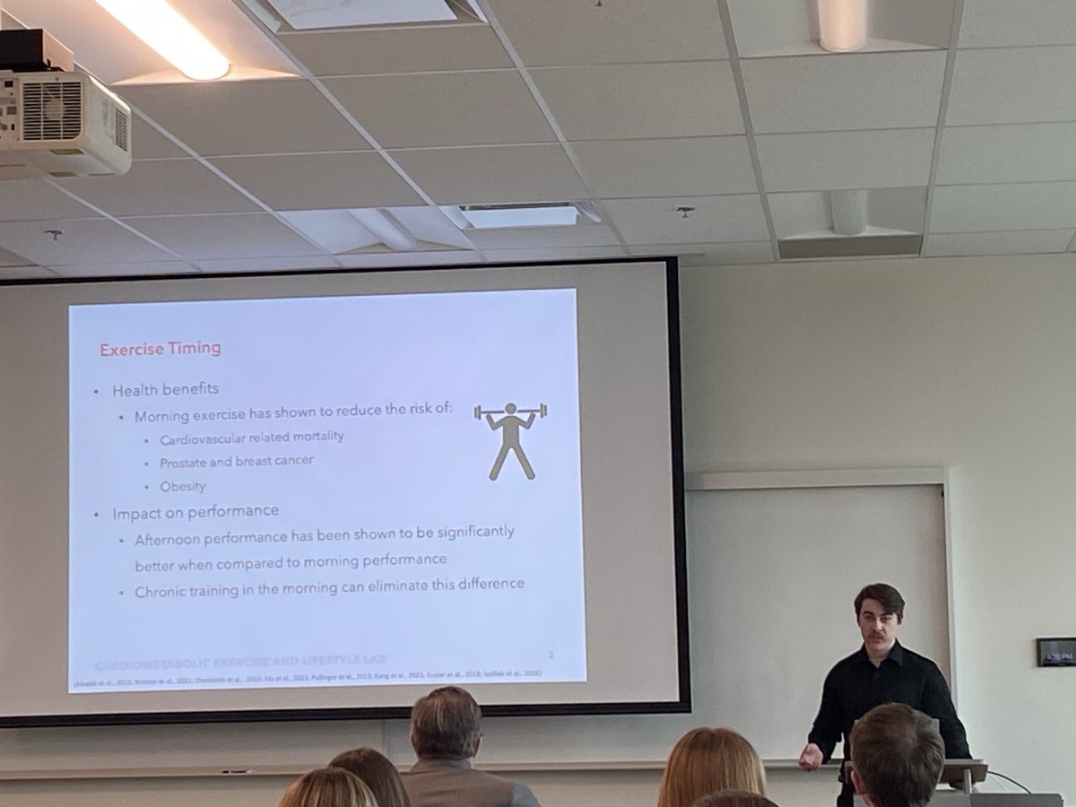 Martin Sénéchal, PhD (@drmsenechal) on Twitter photo Now Logan Peskett is delivering his talk on BFR and training timing on body composition muscle strength and performance and irisin and Pgc1alpha <a href="/impartteam/">IMPART</a> <a href="/KinUNB/">UNB Kinesiology</a> <a href="/UNBResearch/">UNB Research</a> Now Logan Peskett is delivering his talk on BFR and training timing on body composition muscle strength and performance and irisin and Pgc1alpha <a href="/impartteam/">IMPART</a> <a href="/KinUNB/">UNB Kinesiology</a> <a href="/UNBResearch/">UNB Research</a>