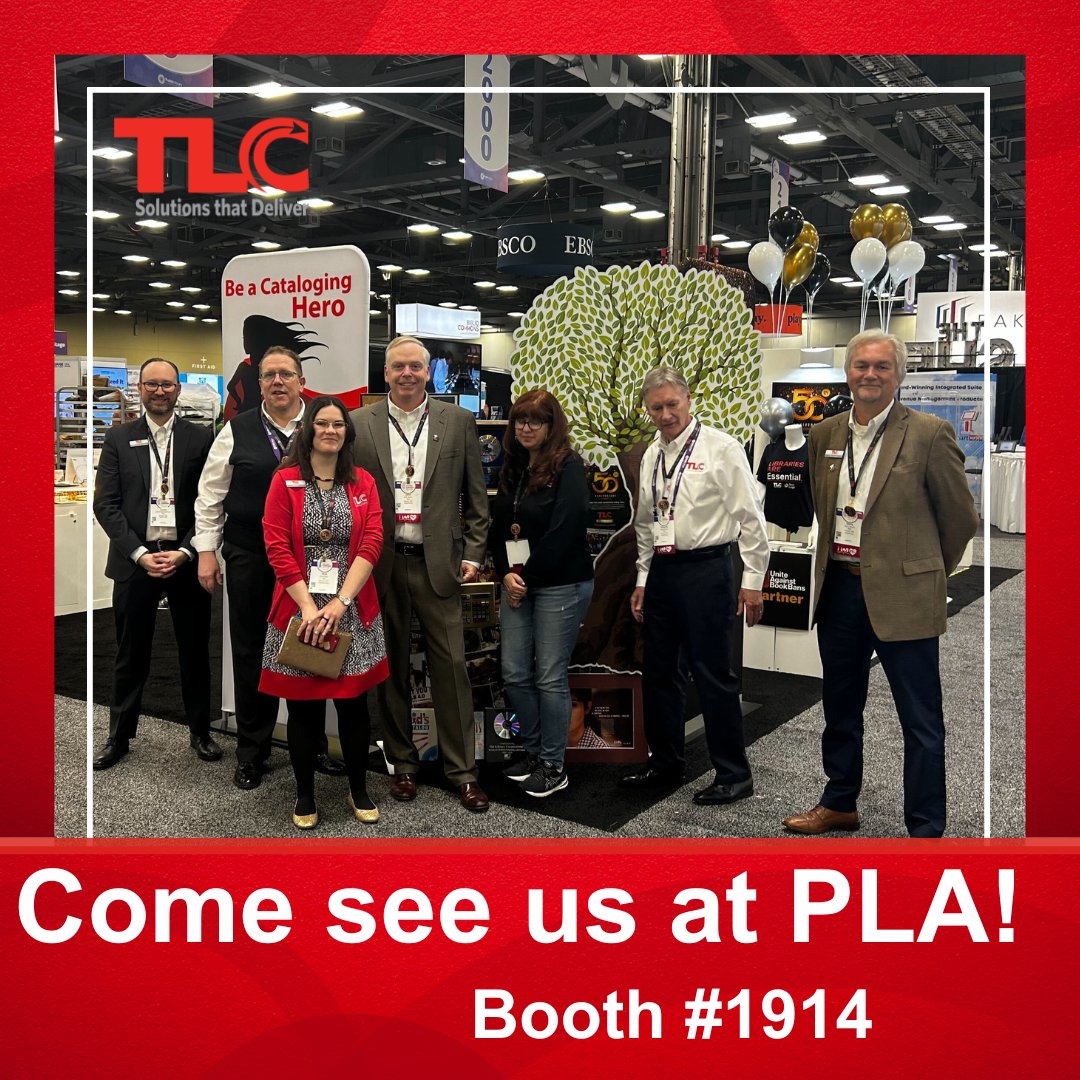 TLCdelivers's tweet image. We are ready to meet you at PLA booth #1914! Come see what TLC has to offer your library, have an opportunity to win some swag, and don&apos;t forget to join us for our reception! See you there!

#pla #publiclibraryassociation #pla24 #pla2024 #tlcdelivers #libraries #librarians