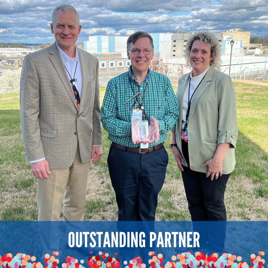 🙌 Our last award for today goes to Duke Energy Catawba Nuclear Station -  this year's Outstanding Partner Award recipient!

💙 Their support has been unwavering over the years. Their leadership makes it apparent that giving back to the community is at their core. <a href="/DukeEnergy/">Duke Energy</a>
