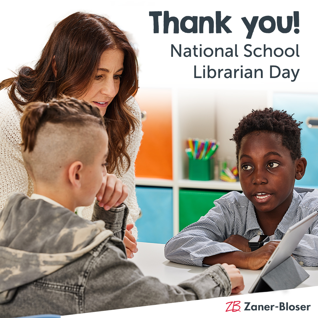 Tag a school librarian or media specialist to say thanks for helping students *and* teachers find, evaluate, and use resources, ideas, and information. We appreciate you! ❤️️