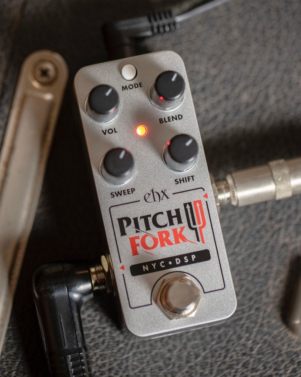 Life's a pitch. Fork it! ehx.com/picopitchfork 📷 Musician's Friend #ehx #guitarpedals #guitargear #guitareffects #electroharmonix