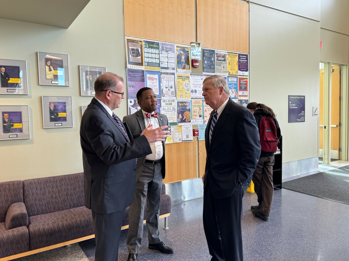 It was our pleasure to host Secretary of Agriculture Tom Vilsack and so many state-wide partners on campus today to continue the conversation about the importance of ag as a major driver of innovation and industry in our region.