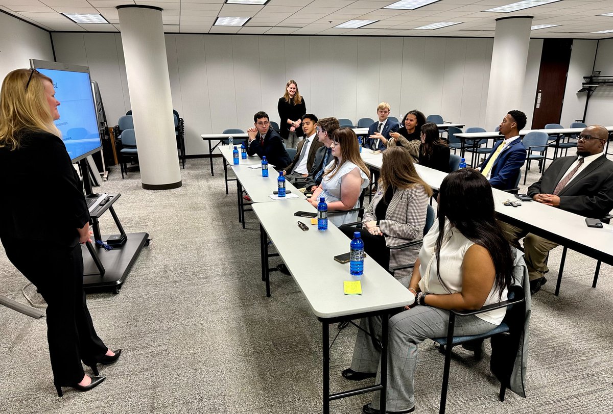 ADECA was proud to have some of Alabama's future leaders as guests today! Deputy Directory Ashley Toole met with @ALHigherEd's Students Retention Council to discuss ways to keep students here in the state as they pursue their careers.