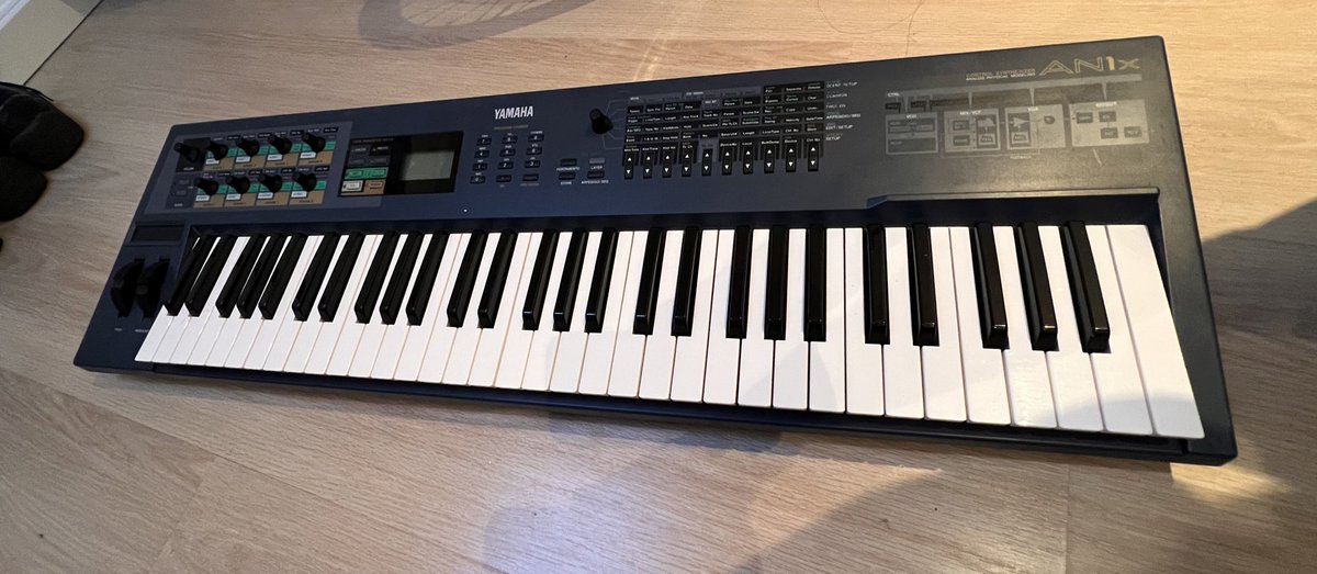 Vendo Yamaha AN1X: Pila recién cambiada, pequeño golpe en una esquina, 1 pixel ido de la pantalla. Info por DM