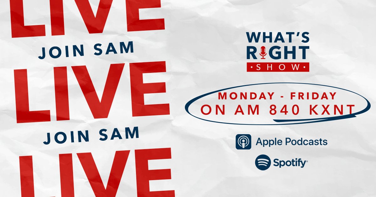 Today's edition of #WhatsRight is fueled by... ➡️ The Nickelodeon scandal ➡️ Lessons from Wisconsin election ➡️ Media freak out over Trump 'Bloodbath' comment... again Don't miss it live from 1-3 on @kxnt AM 840.