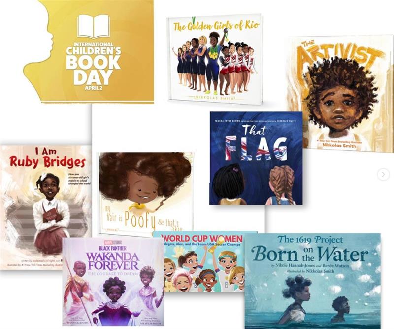 On #ChildrensPictureBookDay we celebrate the magic of storytelling. Today, I want to highlight @4NIKKOLAS and his books for bringing joy to so many young readers across the country. 📷: Nikkolas Smith's Instagram page.