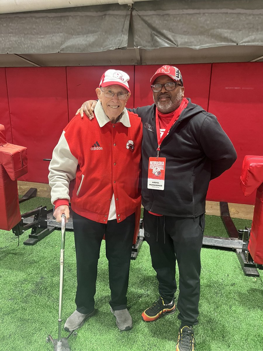 Coach D! The guy who wasn’t afraid to visit the Warrick Terrace Complex in Compton, CA to recruit. Gave a young man a chance to live out his dreams of playing for the Huskers. #GBR #ALLN #ThatsMyCoach