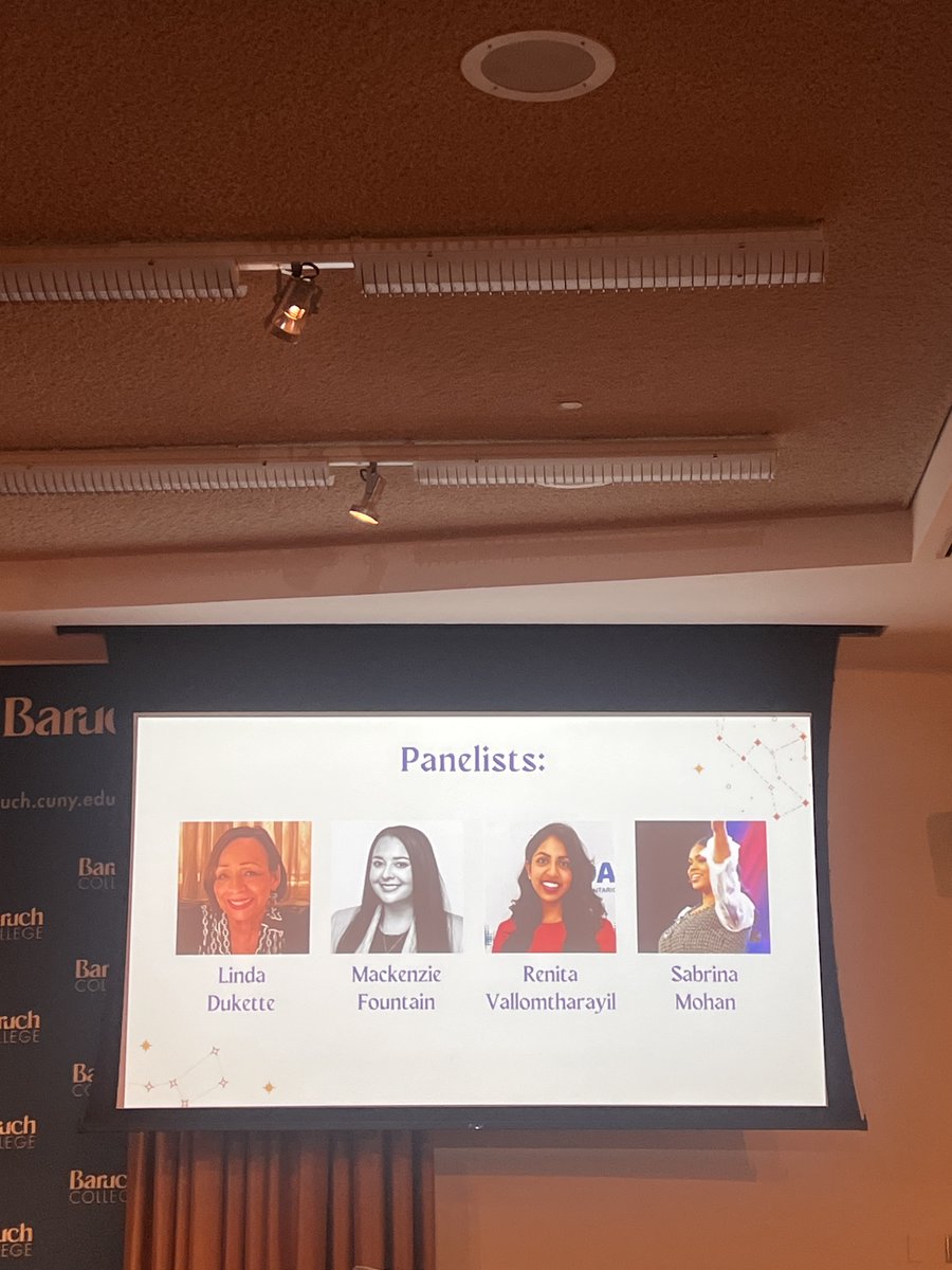 Baruchwib's tweet photo. Recap of our amazing POW event 💜✨

We want to give a huge thank you to our amazing speakers along with those who contributed to making this event happen! https://t.co/WGyNlQSycv