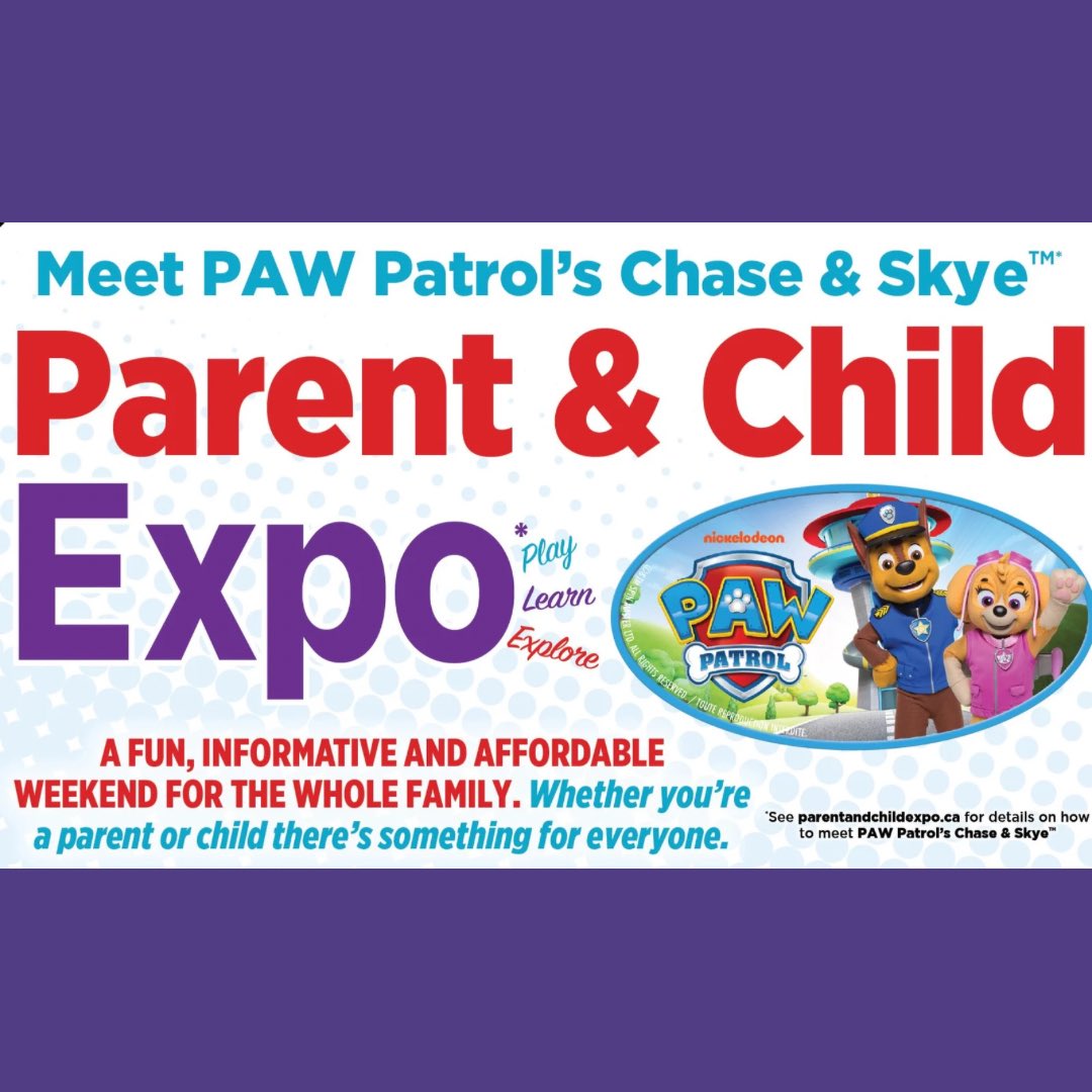 📣 We are pleased to announce that Ability Hive will have a booth at the <a href="/ParentChildExpo/">Ottawa Parent & Child Expo - Parents, Kids, & More</a> this weekend! There will be lots of amazing exhibitors and things to do. And... Paw Patrol will be there! We hope to see you! 

parentandchildexpo.ca

#ottawa