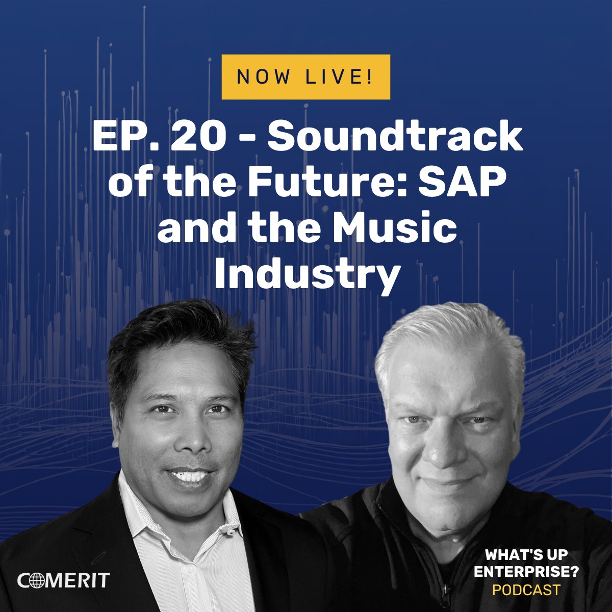 🎙️ Tune in today for our latest podcast episode, 'Soundtrack of the Future: SAP and the Music Industry', as we discuss the role and impact of SAP on the media, entertainment, and music industry with special guest, Scott Campbell (@digitalscot ) , Head of Media & Telecom Industry