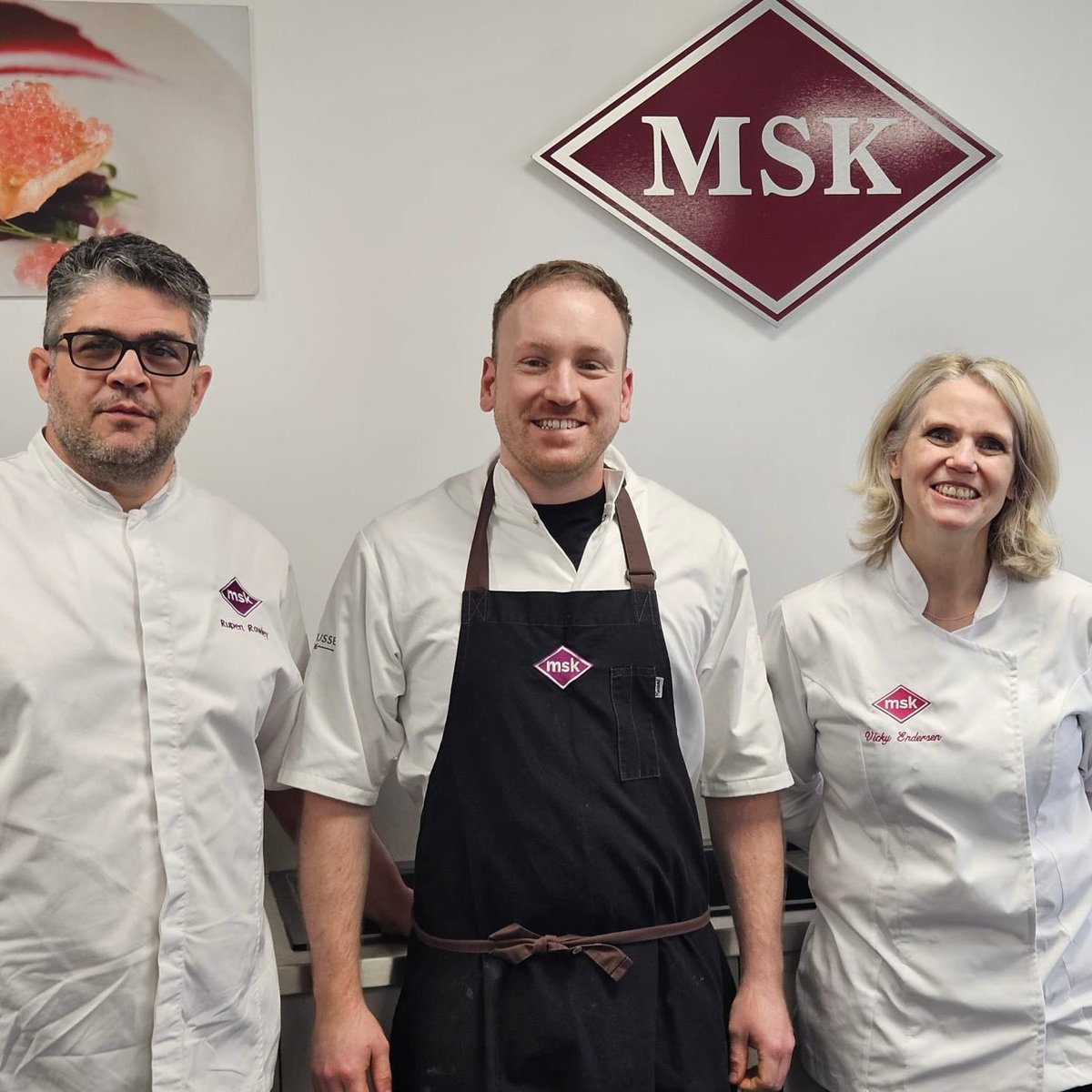 We’ve spent the last two days working on pastry techniques with Xavier who is the patisserie category manager at @Laroussefoods. Always love showing the creative ways pastry chefs can use our products.