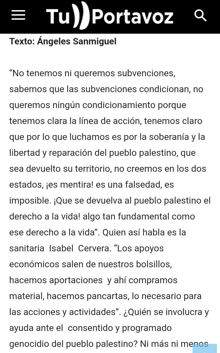 No te pierdas el artículo de #opinión de Ángeles Sanmiguel para .<a href="/Tu_Portavoz/">Tu Portavoz - LA VEU DEL POBLE 🔻 🇵🇸</a>. 👇

tuportavoz.com/2024/04/03/san…