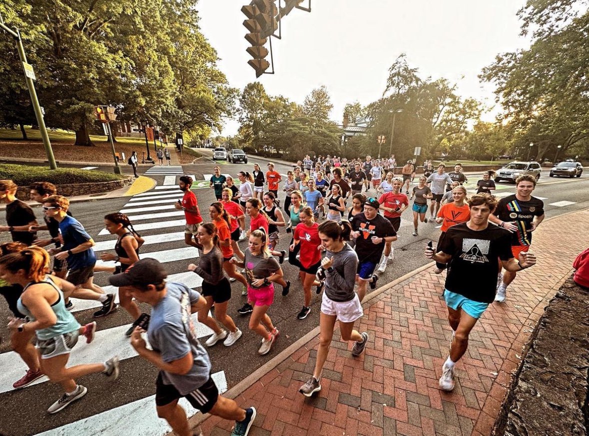 Tomorrow (4/4) at 7:30AM, we’ll have our next #RunWithJim in partnership with Habitat for Humanity at UVA (@hfh_uva)! If you’re interested, meet me at the steps of Madison Hall for a community run, followed by Bodo’s Bagels. All are welcome.