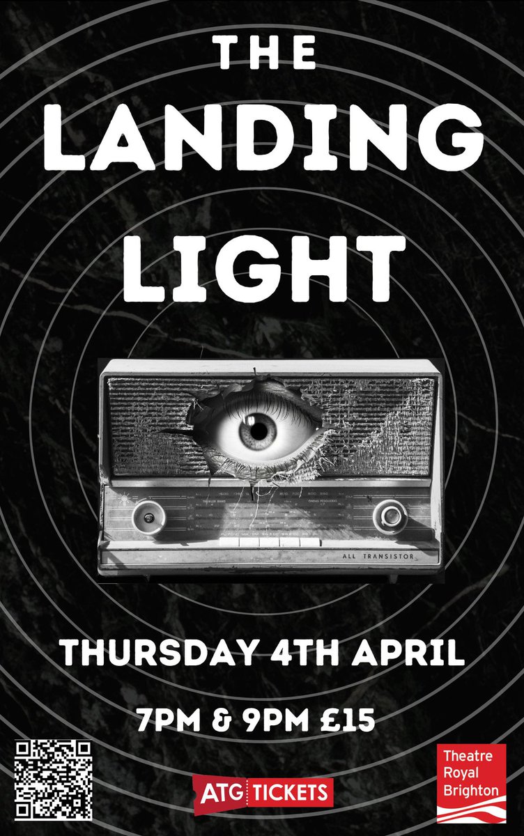 The Landing Light comes to the big stage tomorrow! Come hear three weird and wonderful stories come to life @TheatreRoyalBTN 7pm & 8:30 performances atgtickets.com/shows/the-land…