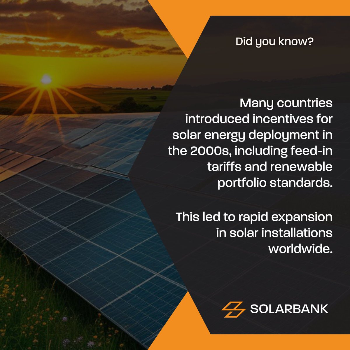 Incentives for Solar Expansion

#historyofsolar #renewableenergy #solarfacts #didyouknow