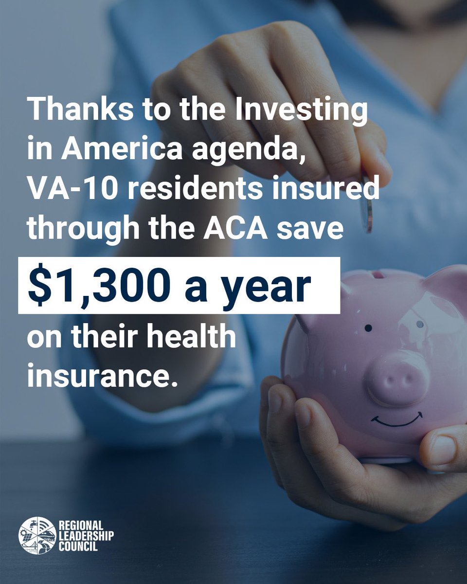 Thanks to our #InflationReductionAct, those in #VA10 who have insurance through the ACA are saving $1,300/year on their health care costs, and the number of uninsured Americans has dropped to a record low. We're making health care more affordable and accessible for all.