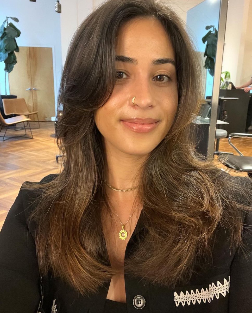 How it feels getting your hair done at #SpokeAndWeal 🤍✨