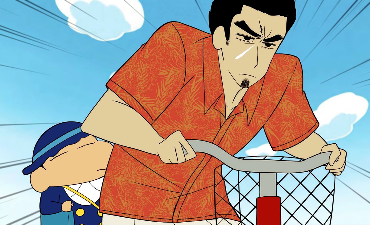 joongihanalive's tweet photo. クレしんパロ #龍が如く #Yakuza https://t.co/zmdDQa1CrL