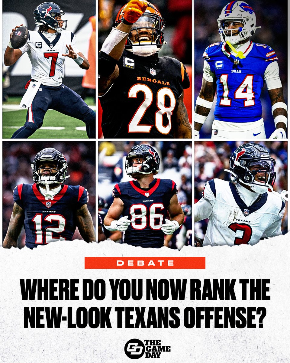 After the blockbuster trade for WR Stefon Diggs, how does this Texans offense rank among the rest of the NFL?