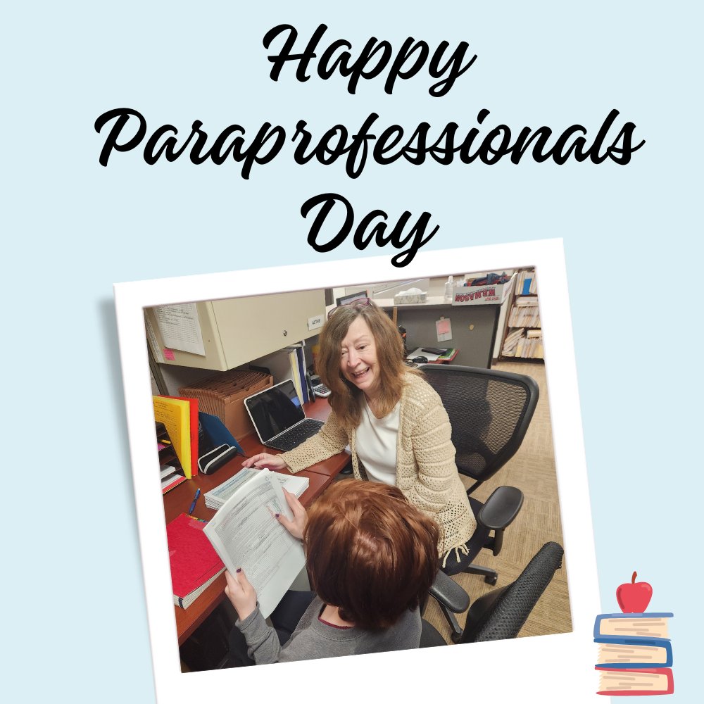 It's National Paraprofessional Appreciation Day! Time to show your ❤️ for the work our Lakota Paraprofessionals do every day to support our students and staff. #WEareLakota