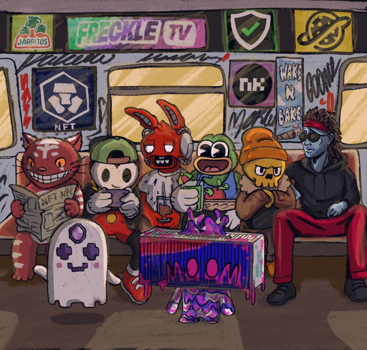 Live from New York, it's NFT NYC!

And we're spending it hoppin' turnstiles with all the homies. 

Join us all week, full details down below ↯