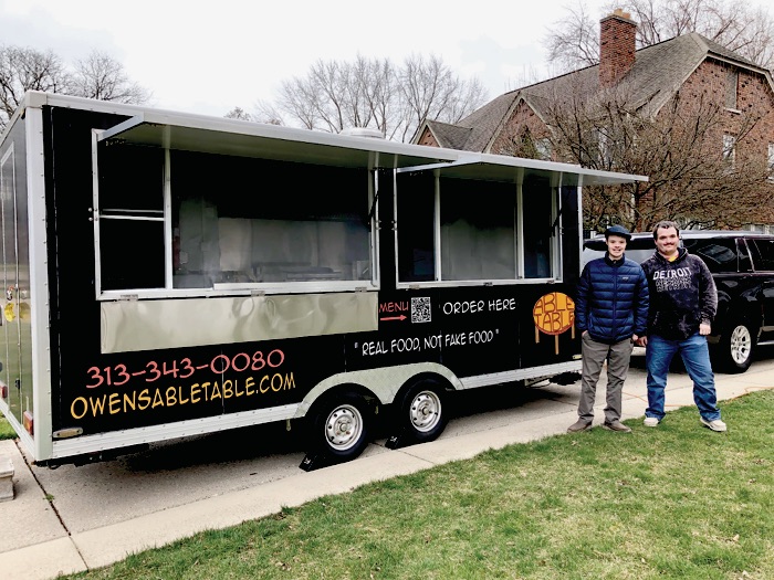 Entrepreneur Owen Helton is primed and ready to get the word out about his new business, Owen's Able Table, which employs young adults with special needs and serves 'real food — not fake food.' Read more about it in the April 4 GP News or here: tinyurl.com/43ka3w5x