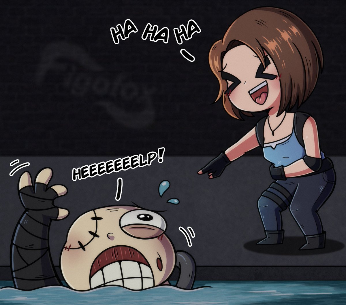 Happy 4th year anniversary to Resident Evil 3 Remake!🎉🥳
Here's on old drawing to celebrate🙌

#REBHFun #ResidentEvil #ResidentEvil3 #ResidentEvil3Remake #JillValentine