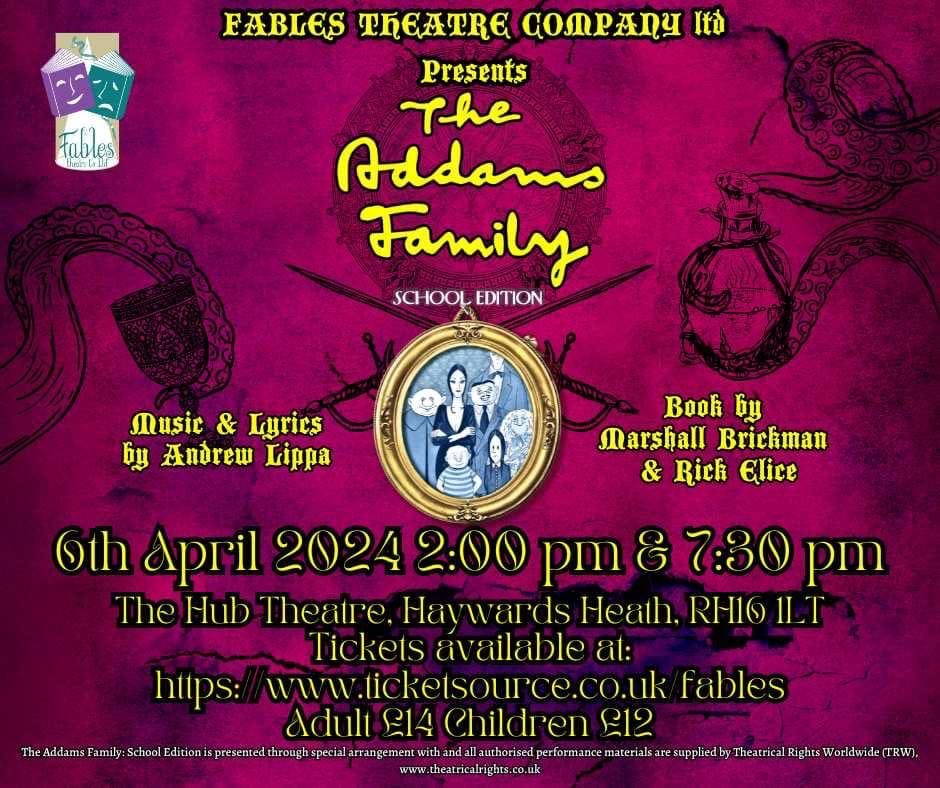 #Eastgrinstead Come and support this hilarious local show , the cast have worked very hard . Please join us .