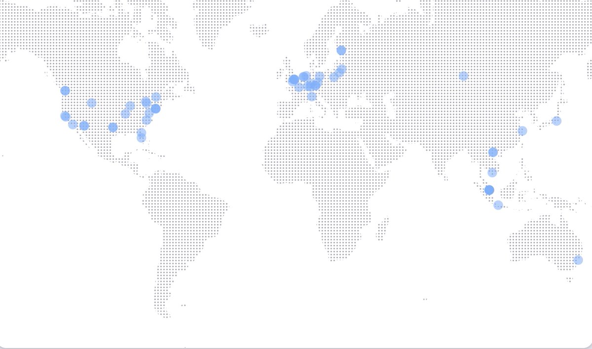 The $DUSK testnet, Nocturne, is not even a month old and already has almost 900 nodes across the globe! We love seeing how many of you are participating and contributing to building a privacy-friendly and compliant blockchain 💪 Thank you to all our awesome node runners!