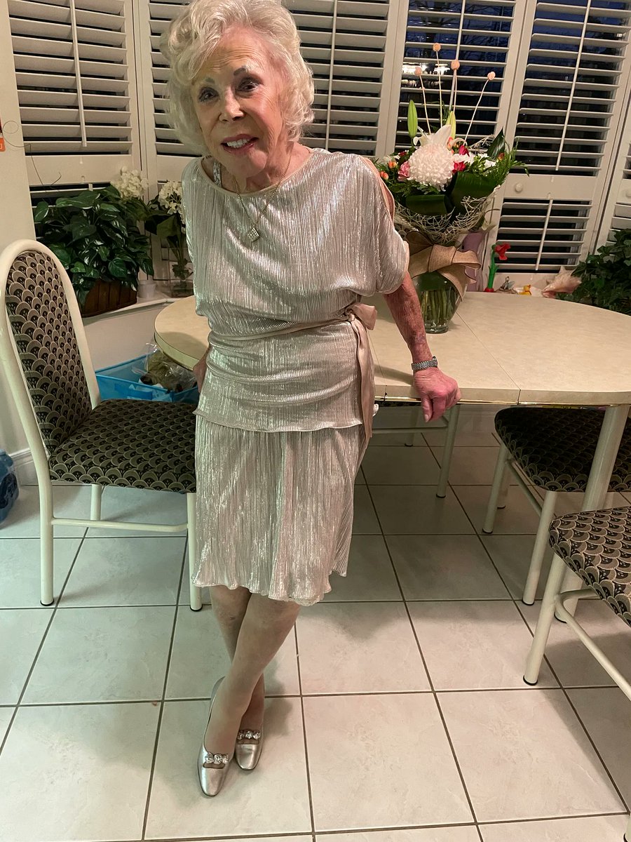 I try not to focus on it, but can't help remembering, as I go out and do trivial errands, that two years ago today my mother (photo on her 100th birthday) died. I have written about her and that experience. It still haunts me. But life goes on... shorturl.at/rzBCT