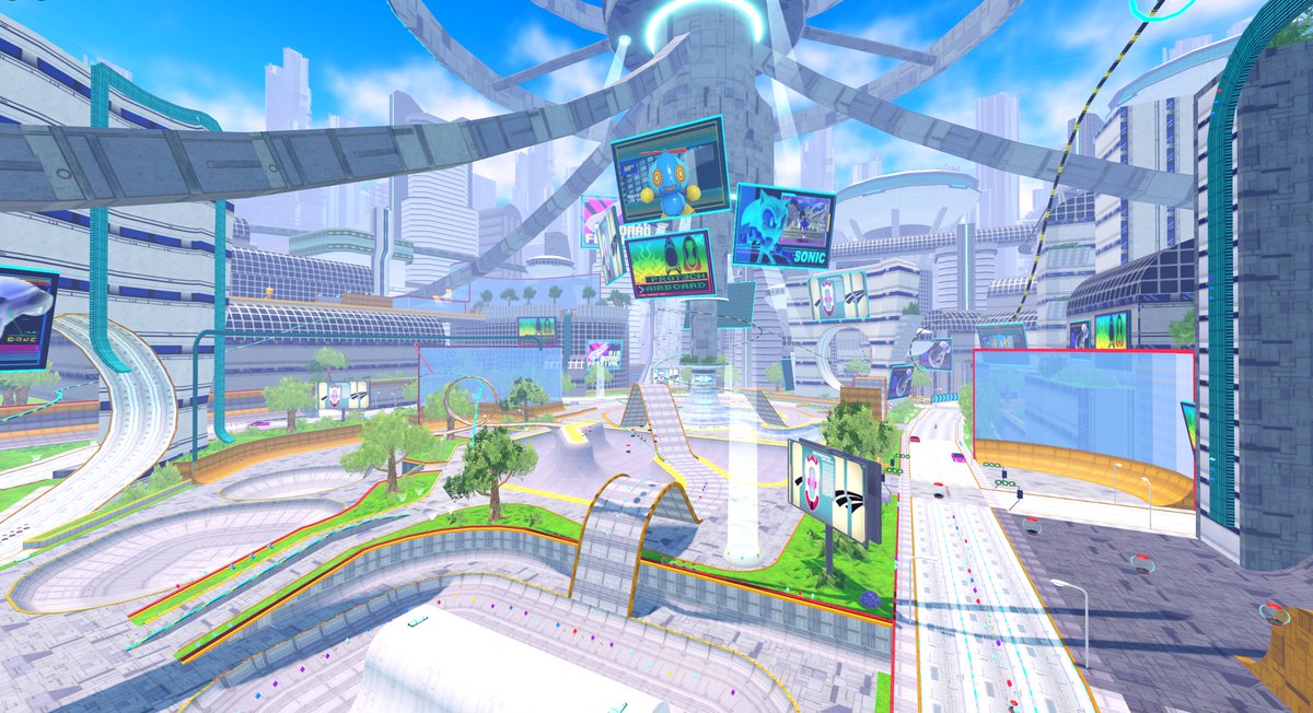 Metal City Skatepark 🌆🛹 has recently returned to #SonicSpeedSimulator on #Roblox 😱! How much are you enjoying the return of this world and where would you rank it among the other worlds 🤔?