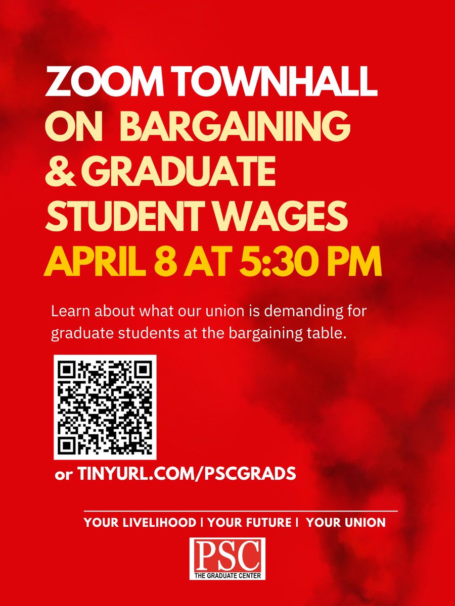 All graduate students welcome. Come learn about your wages and your work conditions - which are being determined at the bargaining table right now.