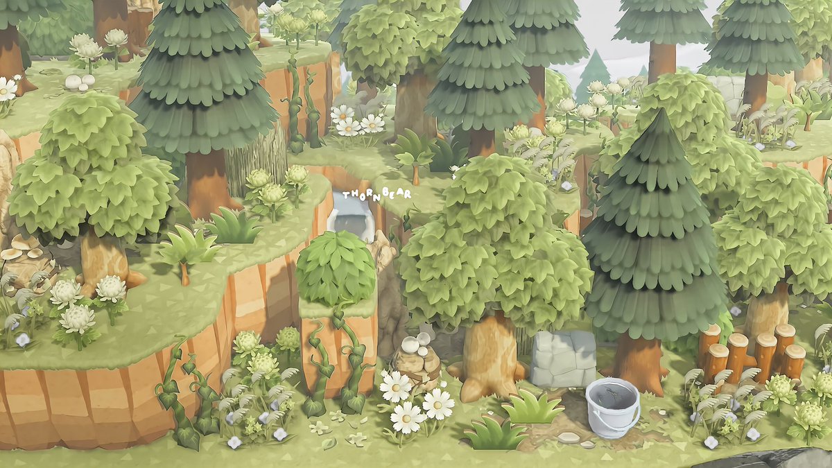 thrnbear's tweet image. good morning thornbear and friends 🍊💬 #animalcrossing