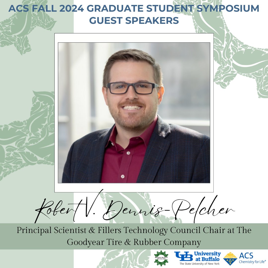 🌟 Meet Robert Dennis-Pelcher 🌟Principal Scientist & Fillers Technology Council Chair at Goodyear Tire & Rubber Co. PhD in Chemistry from SUNY Buffalo, driving innovation in sustainability & advanced materials. Reshaping the industry with a hands-on approach & teamwork.