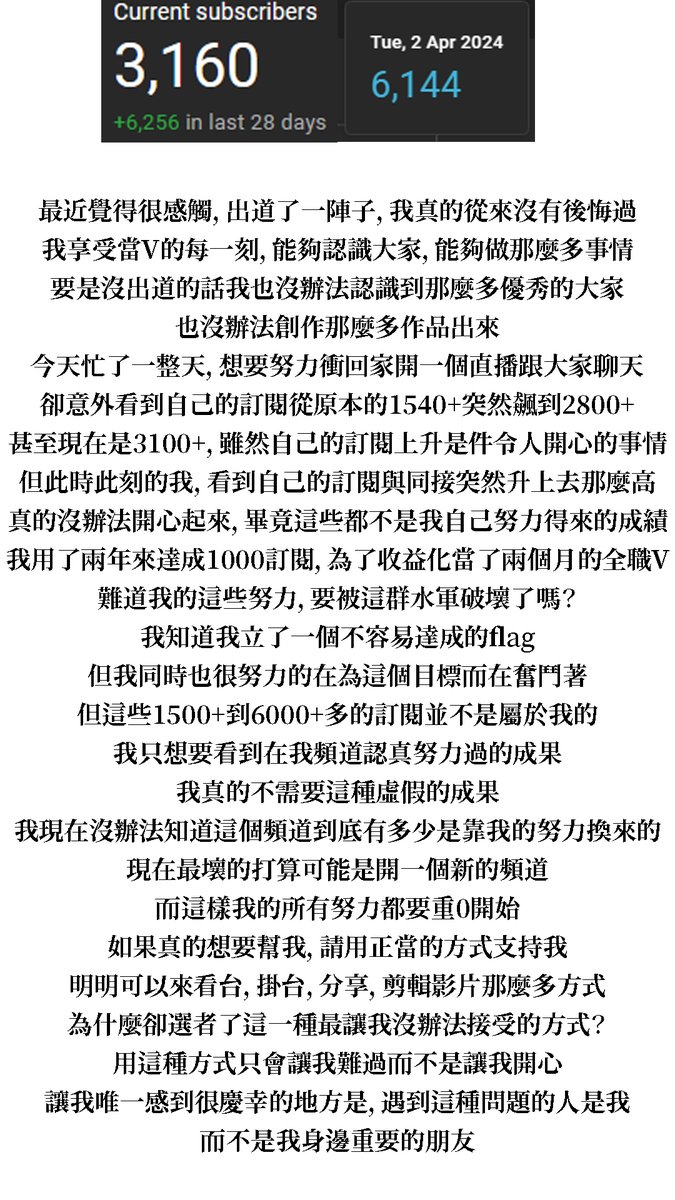 NatsuinuBluce's tweet photo. 這陣子不開台了
讓我休息一下 https://t.co/nCG8X3RoNP