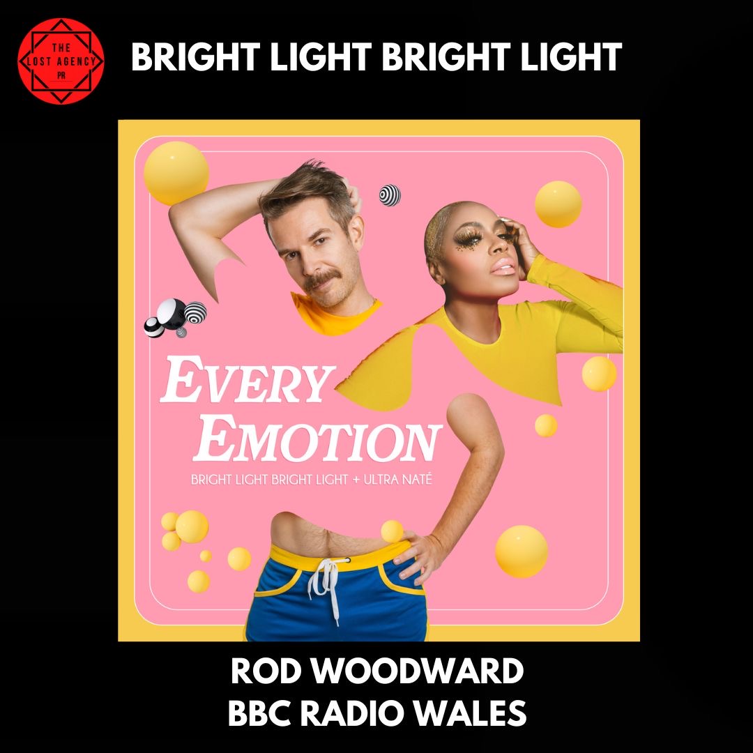 ANOTHER @BBCRadioWales play for @brightlightx2 and @ultranatemusic’s new single ‘Every Emotion’! BOOOOOM! 🪩🪩🪩