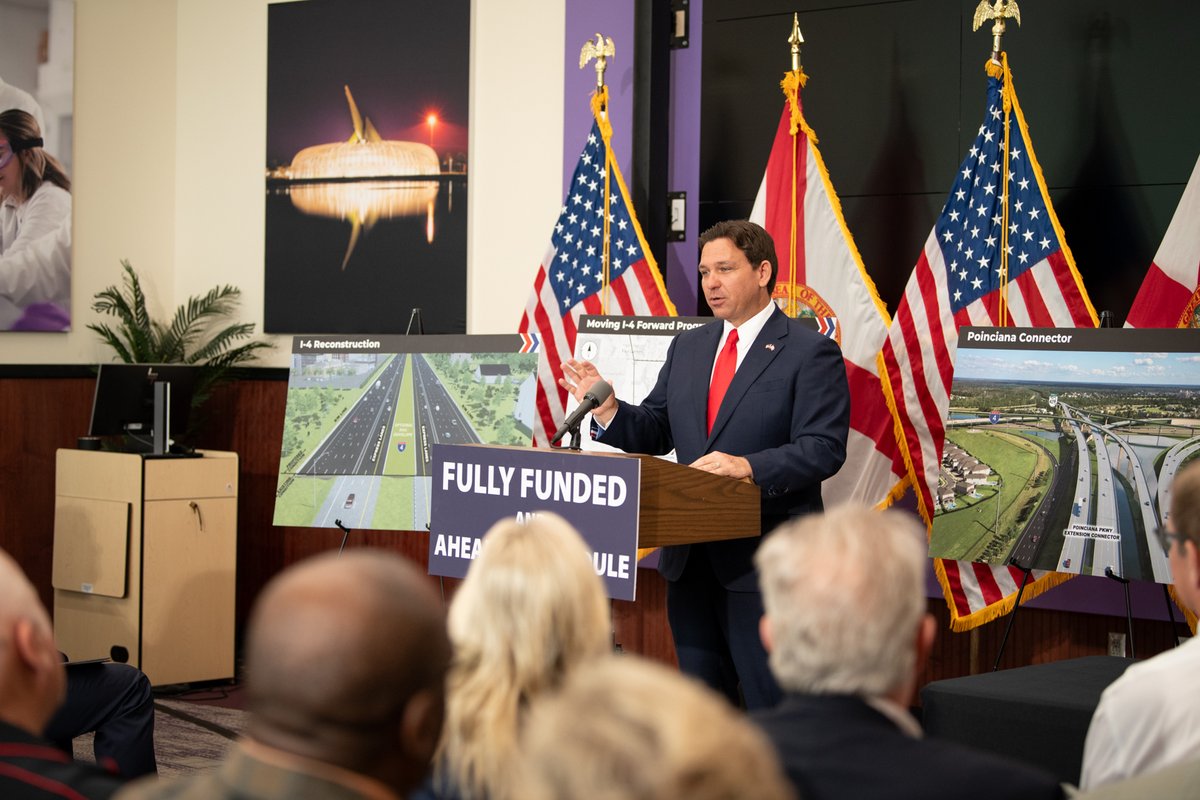 We were pleased to welcome Gov. Ron DeSantis to #FLPoly for an important announcement regarding transportation.