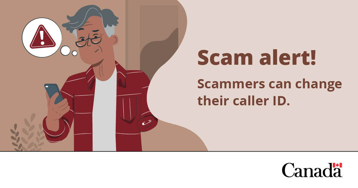 Did we really call you, or was that a scammer? 🤔 When in doubt, hang up and call 1 800 O-Canada (1-800-622-6232). We’ll be happy to help you determine if the call was legitimate or not.