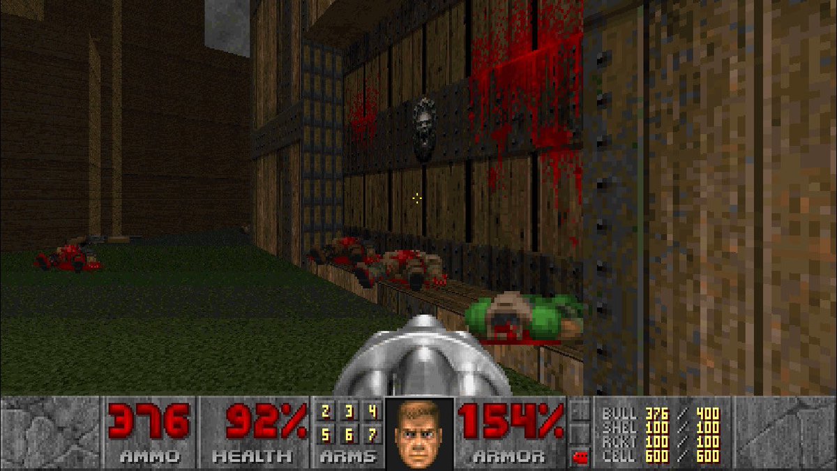 sentJapan88's tweet image. 昔のゲーム🎮とはいえゴア表現結構しっかりしてるなぁ、よく任天堂がOK出したもんだ。 #DOOM2  #NintendoSwitch