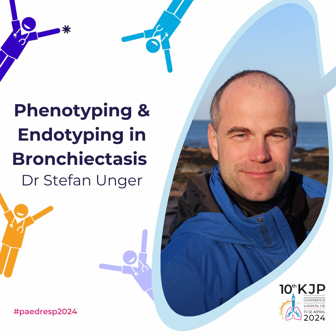Don't miss out on Dr Stefan Unger from @LothianChildren 🏴󠁧󠁢󠁳󠁣󠁴󠁿discussing the urgent need for phenotyping and endotyping in paediatric #bronchiectasis to provide more personalised management and opportunities for novel therapies 🧪 #paedresp2024