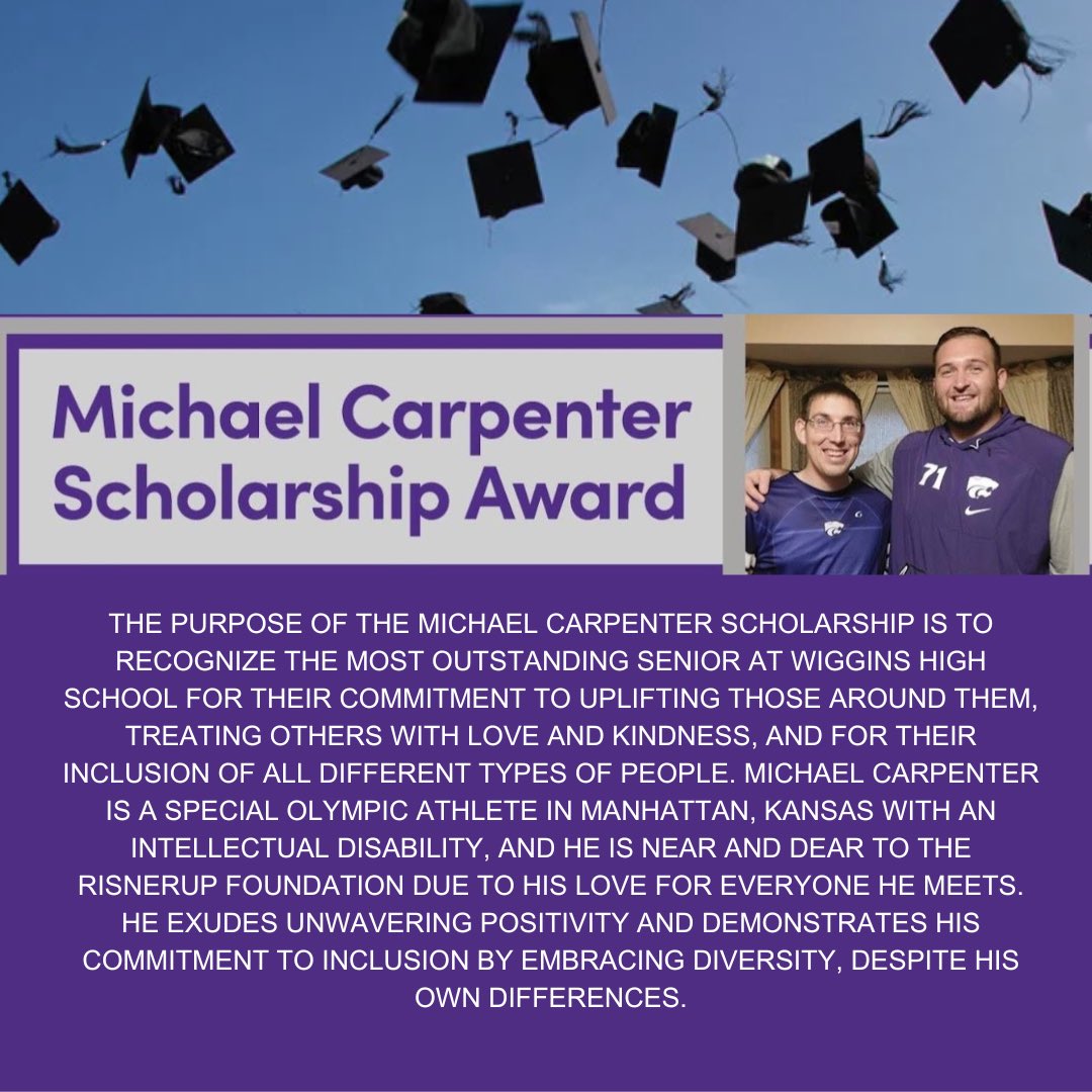 For the 3rd year in a row are proud to present three scholarships to Wiggins High School. The Above & Beyond, Clint Ferris, and Michael Carpenter scholarships all have one thing in common; excelling in kindness and courage. #RiseUp