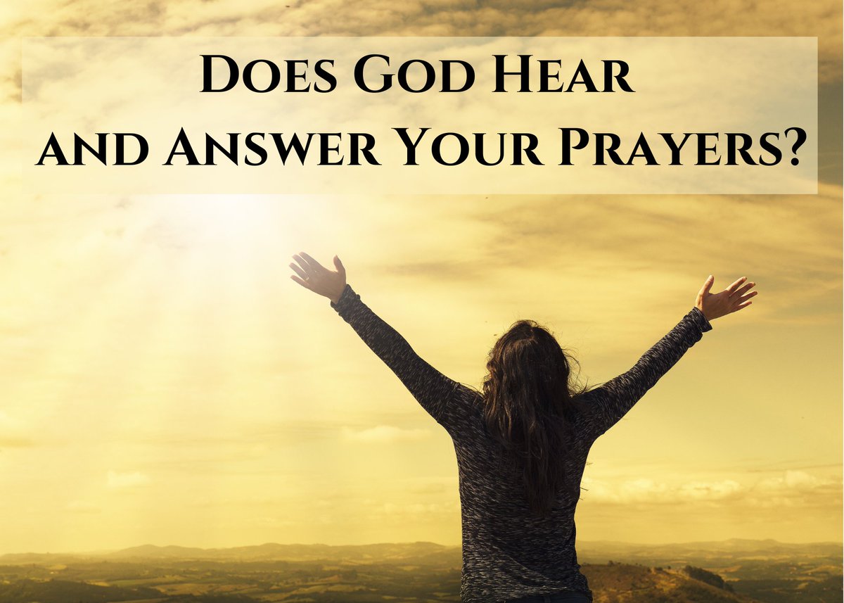 Do you ever wonder if God hears your prayers and if He will answer them? It's a great question! #FreshManna #ShortRead

#DailyDevotional 'Does God Hear and Answer Your Prayers?' 
wp.me/pavSn-4Rj