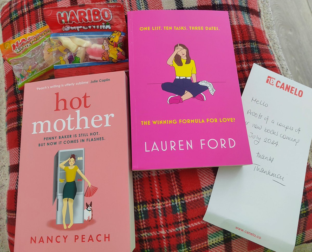 Massive thank you to @ThanhmaiUK for making my day with this amazing #bookmail 😍❤️

#LivIsNotALoser by  @LaurenMFord (out 11th July @canelo_co)

#HotMother by @Mumhasdementia (out 25th July @HeraBooks)

Both sound amazing 😍📚